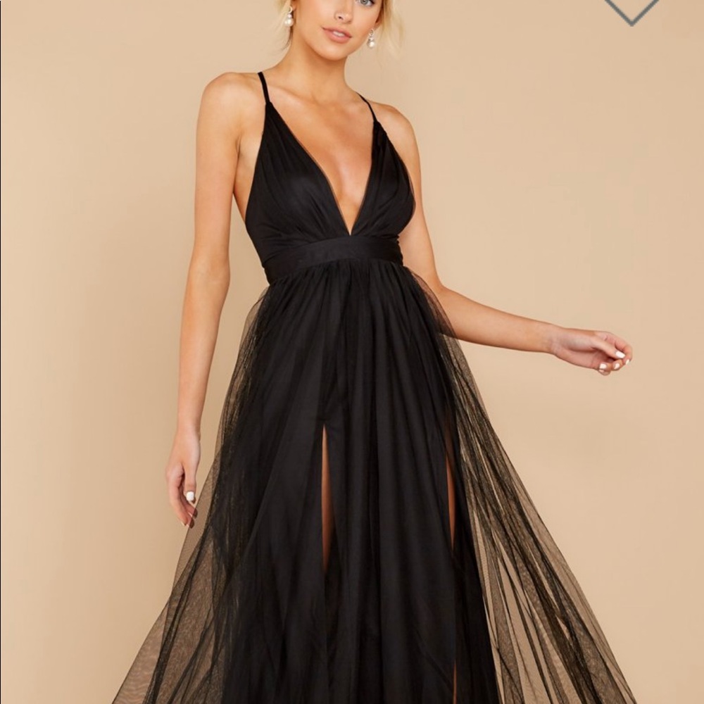 Black Maxi Dress EUC